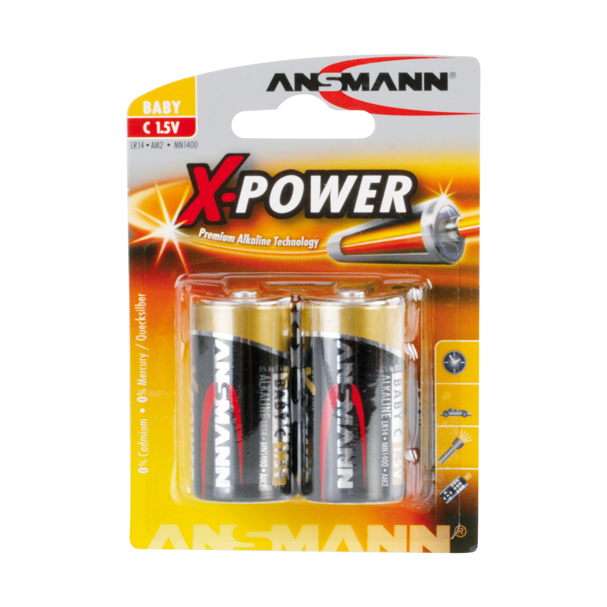 1510-0005, Ansmann 1.5V Alkaline AAAA Battery